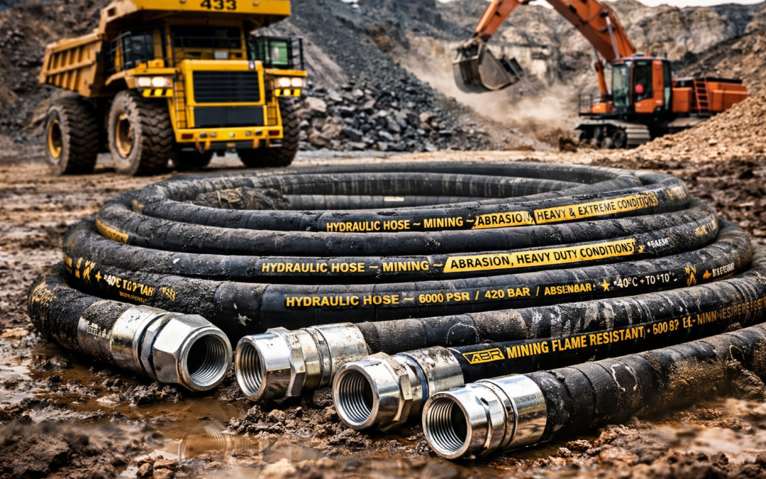 Selang Hydraulic untuk Mining: Tahan Abrasi, Tahan Beban Berat, dan Siap Kondisi Ekstrem- Hydro Gemilang